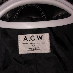 Ardene faux leather jacket